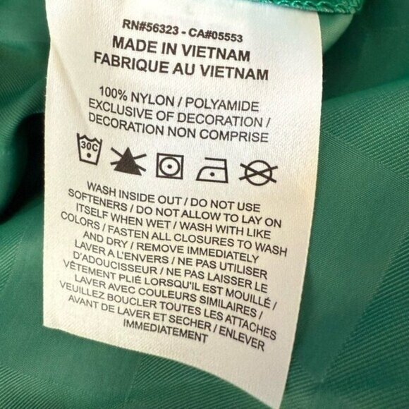 NIKE Men’s Lightweight Flow Shorts Checked Green Size L NEW - Picture 9 of 10